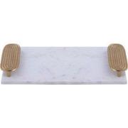 PTMD Plateau Dez - 45x25x5 cm - Marmer - Goud