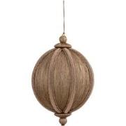 PTMD Kersthanger Nadinee - 20x20x30 cm - Polyester - Transparant