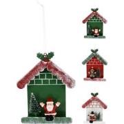 House With Xmas Figurine 13 cm