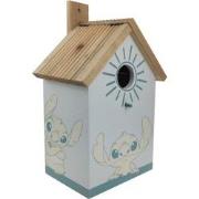 Bird House Stitch Wood 18x12x30 cm