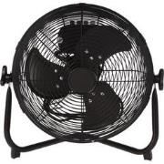 Ventilator tafel 13.78 inch zwart