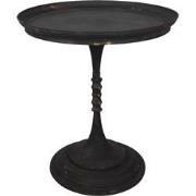 Clayre & Eef Bijzettafel  Ø 60x68 cm Bruin Ijzer Rond