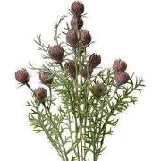 Clayre & Eef Kunstbloem 47 cm Paars Kunststof