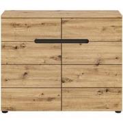 Commode met 2 deuren en 2 laden L100 cm - CANU