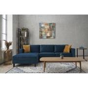 Hoekbank Links Kale Velvet Oil Groen