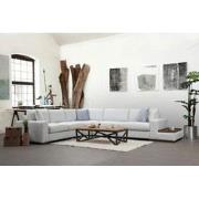 Hoekbank Loop Beige - Links - Met Tafel