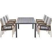 Garden Impressions San Capri tuinset 7-delig - Adana tuintafel 220x100...