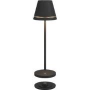 Leonardo | Tafellamp VENEZIA | Zwart | Oplaadbare | Indoor | Outdoor
