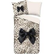 Pure Glamour Fur Dekbedovertrek Off-white-2-persoons (200 x 200/220 cm...