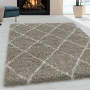 Tapijtenloods Harmony Soft Shaggy Hoogpolig Vloerkleed Beige- 200x290 ...