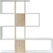 Libreria con 4 livelli e 11 scomparti di archiviazione - H145 cm - Zig...