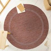 Relax Uni Tuin - Rond Buitenkleed - Indoor & Outdoor - Laagpolig Effen...