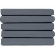 Ten Cate Katoensatijnen Hoeslaken - 140x200 - Donker Blauw