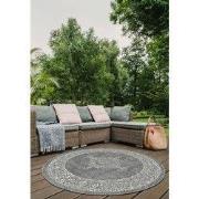 Brussels Vintage Buitenkleed – Rond - Indoor & Outdoor Vloerkleed – Tu...