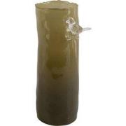 Vase Bird On Branch Large