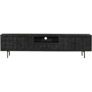 Starfurn Tv meubel Brandy Black | 220 cm
