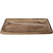 Clayre & Eef Decoratie schaal  40x17x3 cm Bruin Hout Rechthoek Fruitsc...