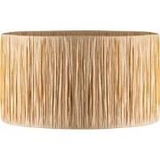 Raffia lampenkap - cilindrisch - beige - Boheemse stijl - ø40 x 22 cm ...