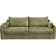 Slaapbank 3-zits in stof L230 cm - SOHO