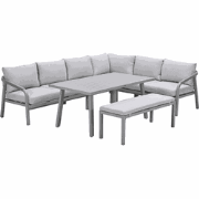 Garden Impressions Tarera lounge dining set 6-delig - taupe