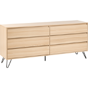 Beliani CARDIGAN - Commode-Bruin-Vezelplaat