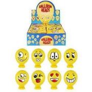 240 Stuks - Uitdeelcadeautjes - Ballon Hoofden – Model: Smiley's in Di...
