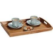 Dienblad Rechthoekig - FSC® Acacia Hout - Afm. 48 x 31 x 5.5 Cm