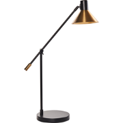 Beliani PINKEEN - Tafellamp-Goud-IJzer
