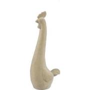 PTMD Deco Object Smita - 15x10x37 cm - Poly - Creme