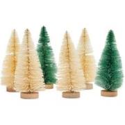 Celebrate Xmas Trees 6 pieces