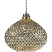 Beliani MADON - Hanglamp-Goud-Glas