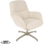LABEL51 Fauteuil Chill Zone - Naturel - Boucle