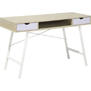 Beliani CLARITA - Bureau-Lichte houtkleur-MDF