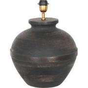 Anne Lighting - tafellamp - Lyons - zwart - hout - Ø 35cm - E27 - 3465...