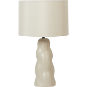 Beliani VILAR - Tafellamp-Beige-Keramiek