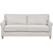 Beliani RONNEBY - Driezitsbank-Beige-Polyester