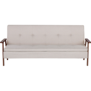 Beliani TJORN - Slaapbank-Beige-Polyester