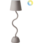Beliani VOUGA - Tafellamp-Beige-IJzer