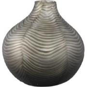 PTMD Vaas Elichi - 23x23x23 cm - Glas - Bruin