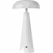Beliani BOCONO - Tafellamp-Wit-IJzer