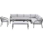 Garden Impressions Tarera lounge dining set 7-delig - taupe