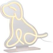 Tafellamp Sitting Dog - Lichtgeel - 27.8x27.8x30cm