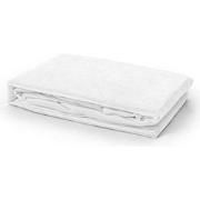 Sleeptime Velvet Hoeslaken Wit -2-persoons (140x200 cm)