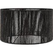Papieren Woven Lampenkap - Cilindrisch - Black - Moderne stijl - ø40 x...