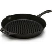 Gietijzeren grill skillet 35 cm