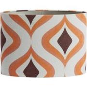 Light & Living - kap - Cookie - oranje - textiel - E27 - 3545522