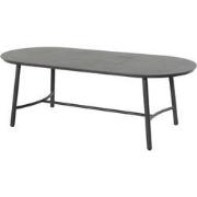 Flora dining tafel ceramic black 220 x 100 cm