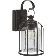 Beliani WOOLER - Tuin wandlamp-Zwart-IJzer