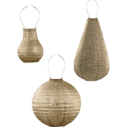 Lumiz Solar tuinverlichting Gouden Set- 3 stuks