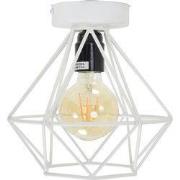 Plafondlamp Wire Ø22cm. - Mat Wit